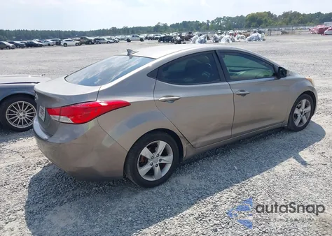 2013 Hyundai Elantra Gls z USA, uszkodzony, nr VIN 5NPDH4AE3DH265855